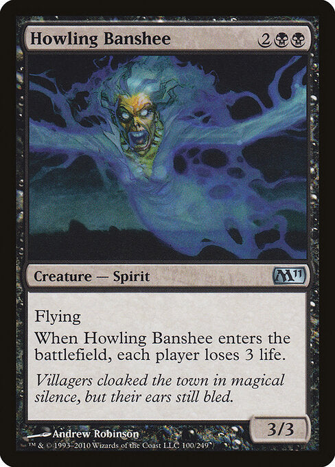 Howling Banshee – Magic 2011 (M11-100) Magic: The Gathering card