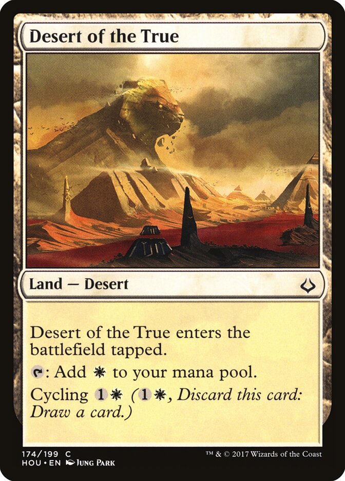 Desert of the True - Hour of Devastation (Common) [HOU-174]