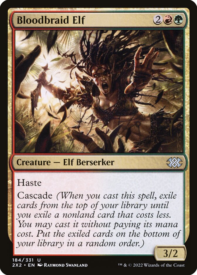 Bloodbraid Elf - Double Masters 2022 (Uncommon) [2X2-184]