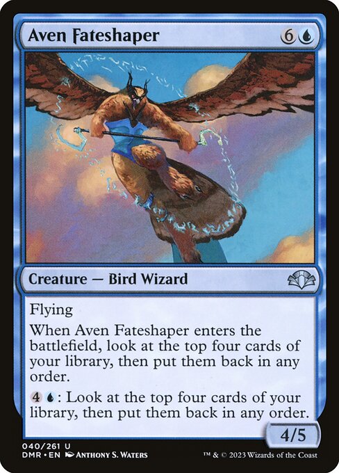 Aven Fateshaper – Dominaria Remastered (DMR-40) Magic: The Gathering card Main image