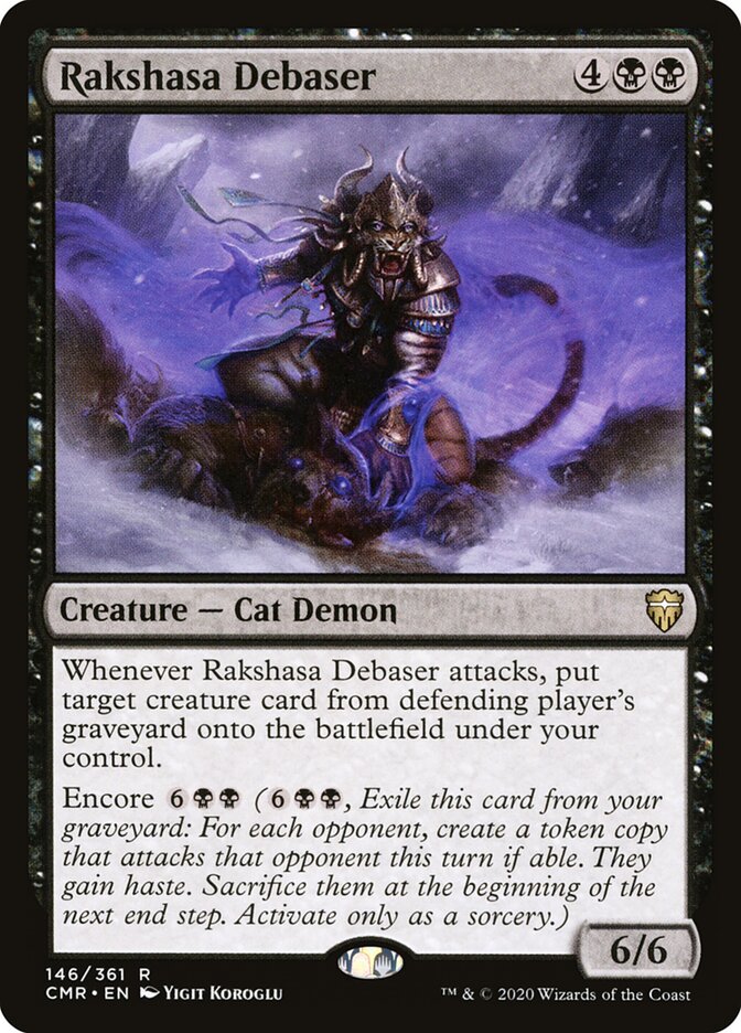 Magic-kaart Rakshasa Debaser CMR-146 uit Commander Legends (Rare) Image principale du produit