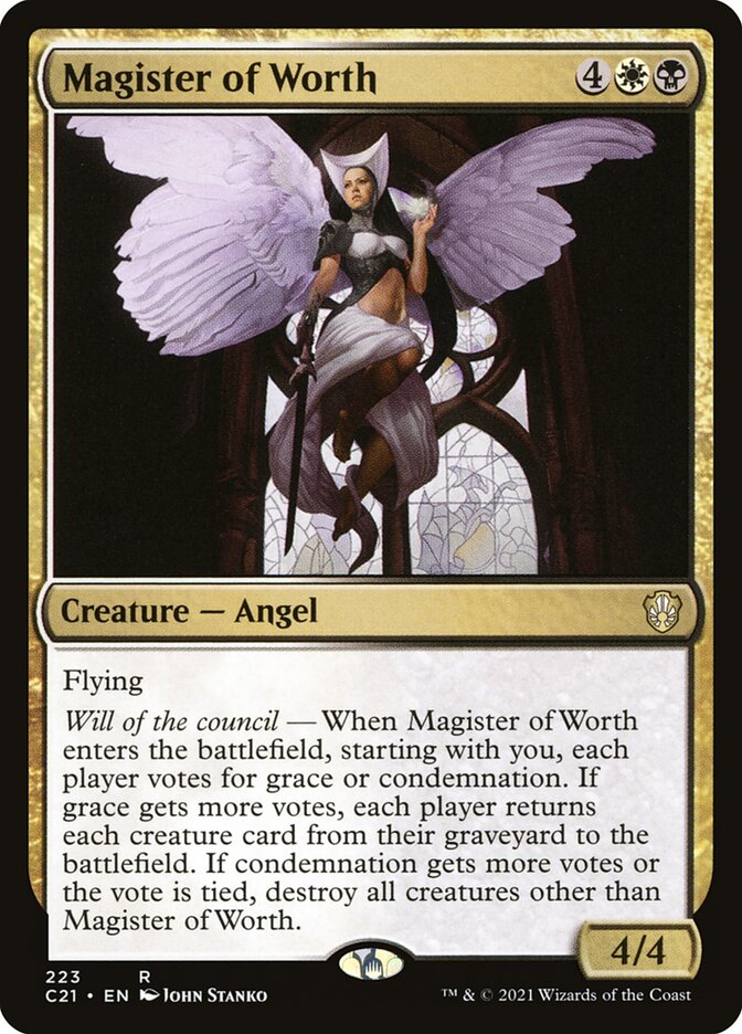 Magister of Worth - Commander: Strixhaven (Rare) [C21-223] Main image