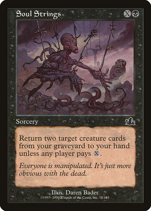 Soul Strings – Prophecy (PCY-78) Magic: The Gathering card | LC-REM-20260804-15526040830284-e34f9d1b-a89a-439f-8aa9-b96a1bf892eb