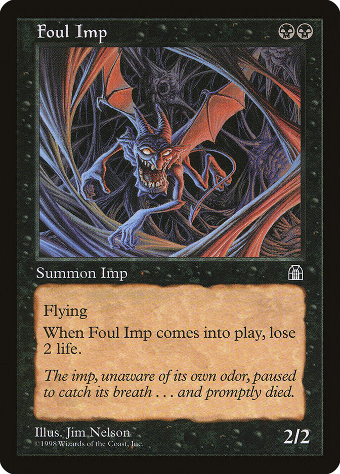 Magic-kaart Foul Imp STH-59 uit Stronghold (Common) Hoofdafbeelding