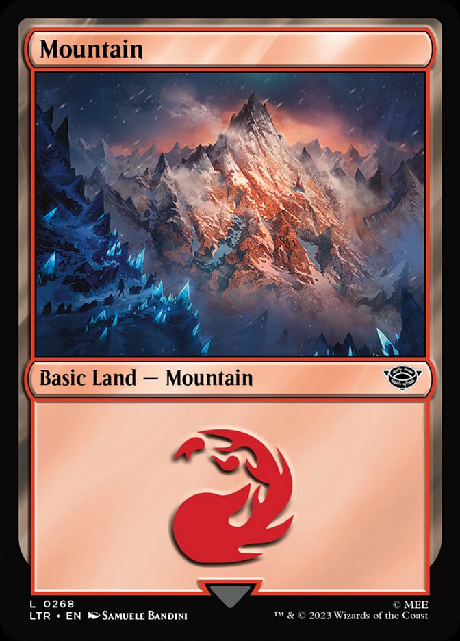 Mountain (V.1) - The Lord of the Rings: Tales of Middle-earth (Land) [LTR-268]