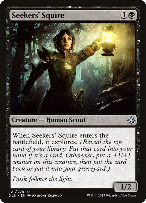 Seekers' Squire – Ixalan (XLN-121) Magic: The Gathering card