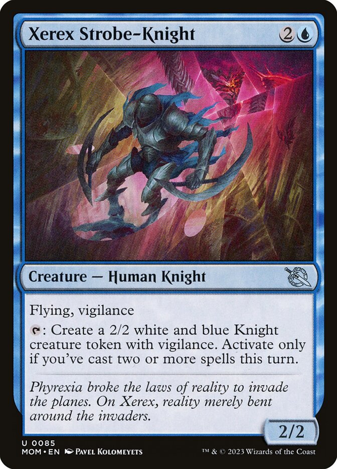 Xerex Strobe-Knight - March of the Machine (Uncommon) [MOM-85] Main image