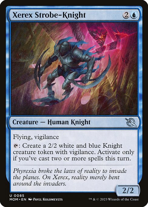 Xerex Strobe-Knight – March of the Machine (MOM-85) Magic: The Gathering card | LC-REM-20260804-15150728184140-e38a32bc-133d-43d1-a6e3-80d39fe53d32