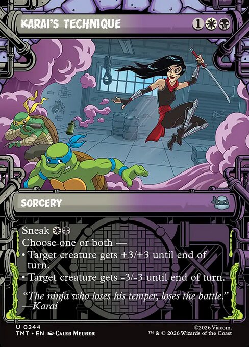 Karai's Technique – Teenage Mutant Ninja Turtles (TMT-244) Magic: The Gathering card | LC-REM-20260804-15631625847116-e39a0633-3f65-4ae1-aef0-99018bbfa4f2 Hoofdafbeelding