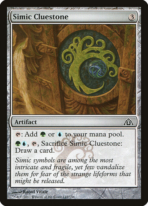 Simic Cluestone – Dragon's Maze (DGM-145) Magic: The Gathering card