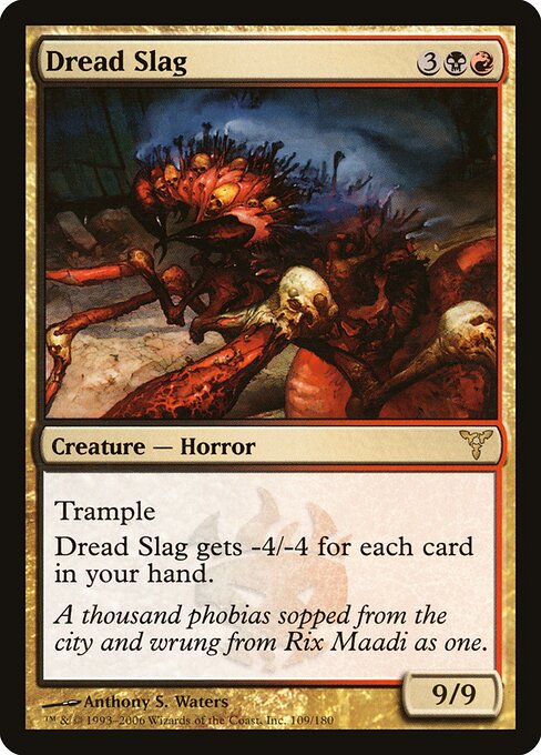 Dread Slag – Dissension (DIS-109) Magic: The Gathering card