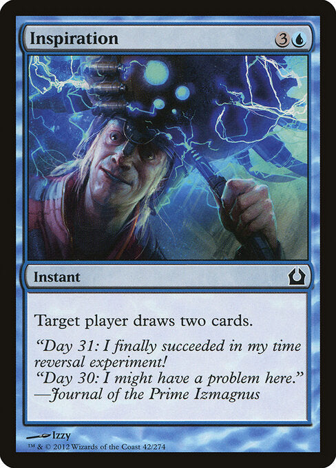 Inspiration – Return to Ravnica (RTR-42) Magic: The Gathering card