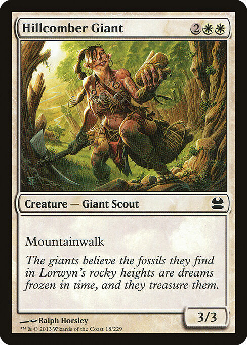 Hillcomber Giant – Modern Masters (MMA-18) Magic: The Gathering card Hauptbild