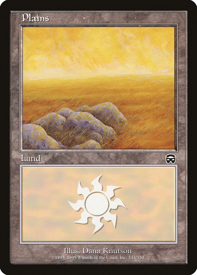 Magic-kaart Plains MMQ-333 uit Mercadian Masques (Land) Imagen principal del producto