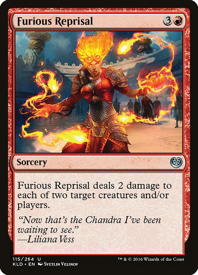 Furious Reprisal - Kaladesh (Uncommon) [KLD-115]