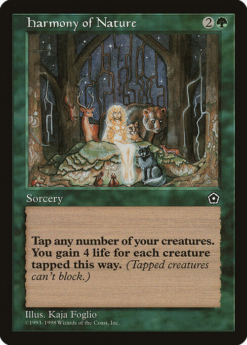 Harmony of Nature – Portal Second Age (P02-128) Magic: The Gathering card | LC-REM-20260804-15151681798476-e3fa08d9-d41b-4696-b81a-42c8eebdeb49