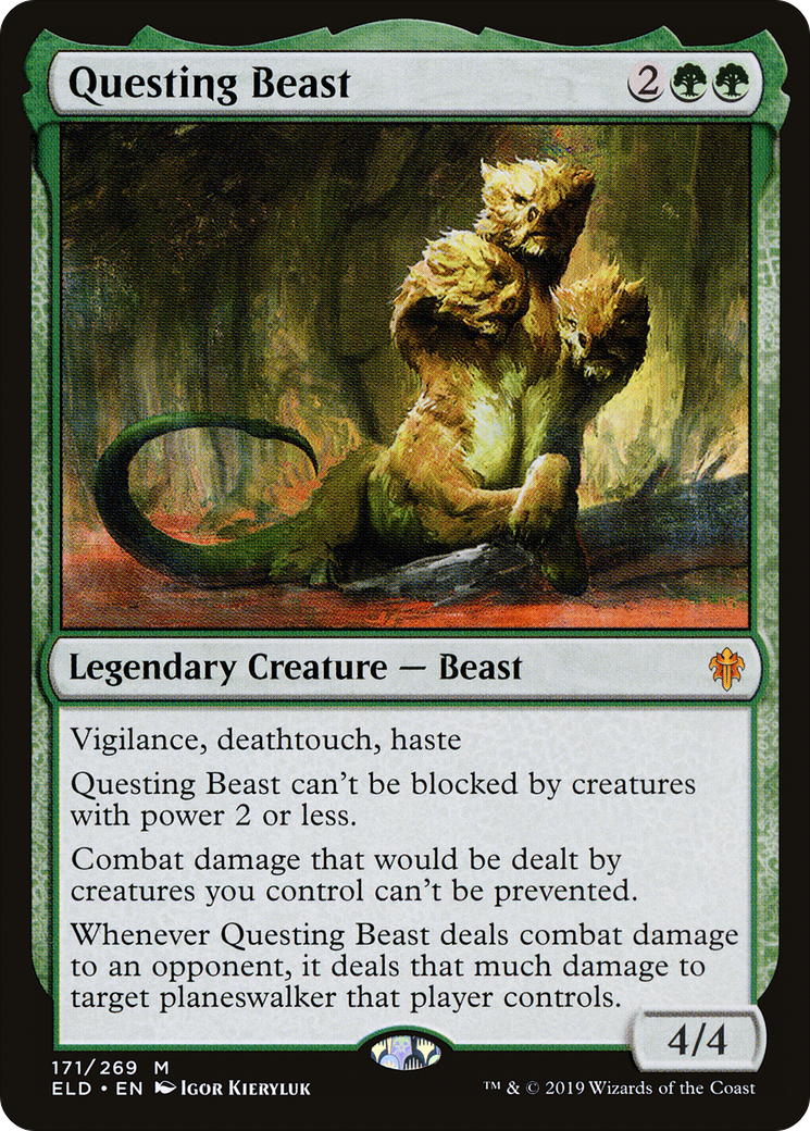Questing Beast – Throne of Eldraine 171 – Magic: The Gathering single card Immagine principale del prodotto