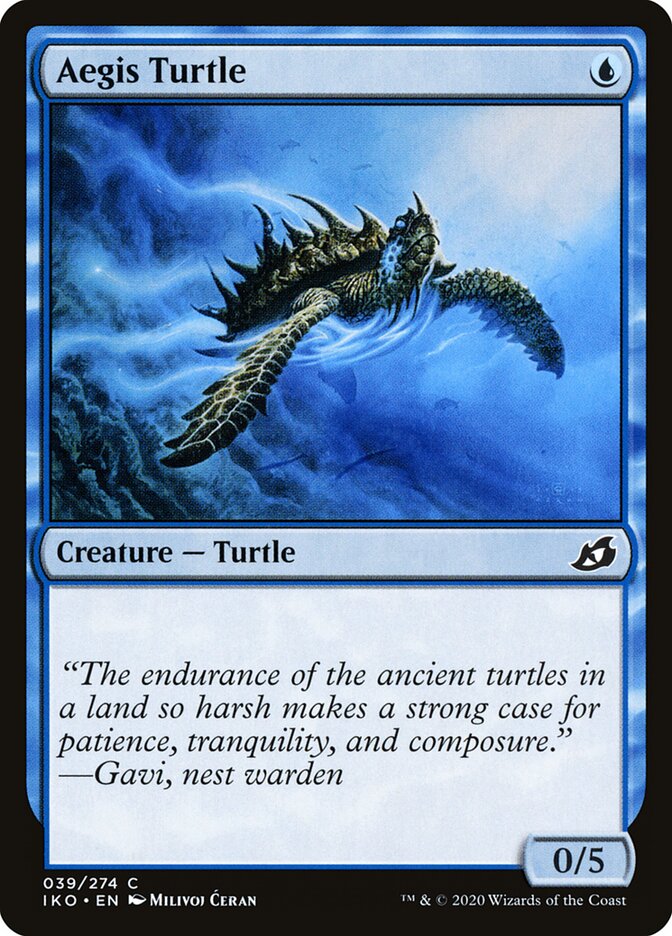Aegis Turtle - Ikoria: Lair of Behemoths (Common) [IKO-39]