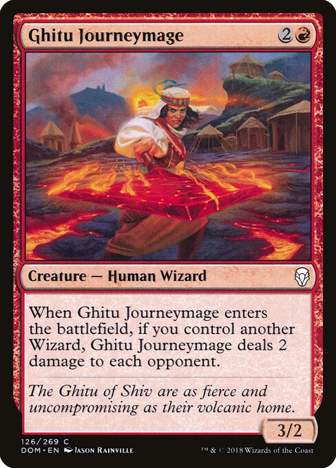 Ghitu Journeymage – Dominaria (DOM-126) Magic: The Gathering card