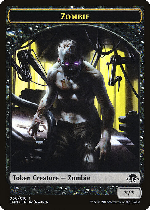 Zombie – Eldritch Moon Tokens (TEMN-6) Magic: The Gathering card | LC-REM-20260804-15359416074572-e44aa879-b63b-497c-9c1b-2333950161fa Imagen principal del producto