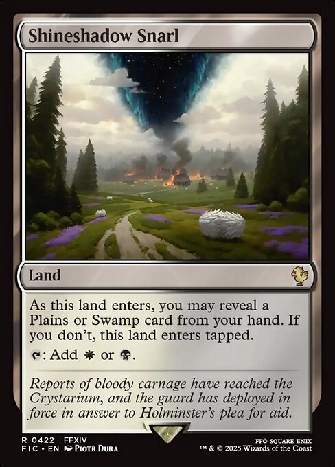 Shineshadow Snarl – Final Fantasy Commander (FIC-422) Magic: The Gathering card | LC-REM-20260804-15339652251980-e45eff2e-c624-4c59-b192-a9d7dc2eeeba