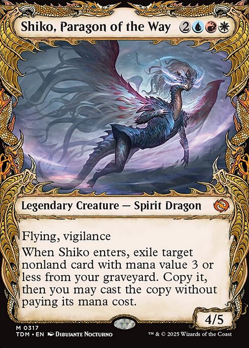 Shiko, Paragon of the Way – Tarkir: Dragonstorm (TDM-317) Magic: The Gathering card | LC-REM-20260804-15401863086412-e465b6a8-3b8a-47c6-b3d0-119552556d35 Hoofdafbeelding