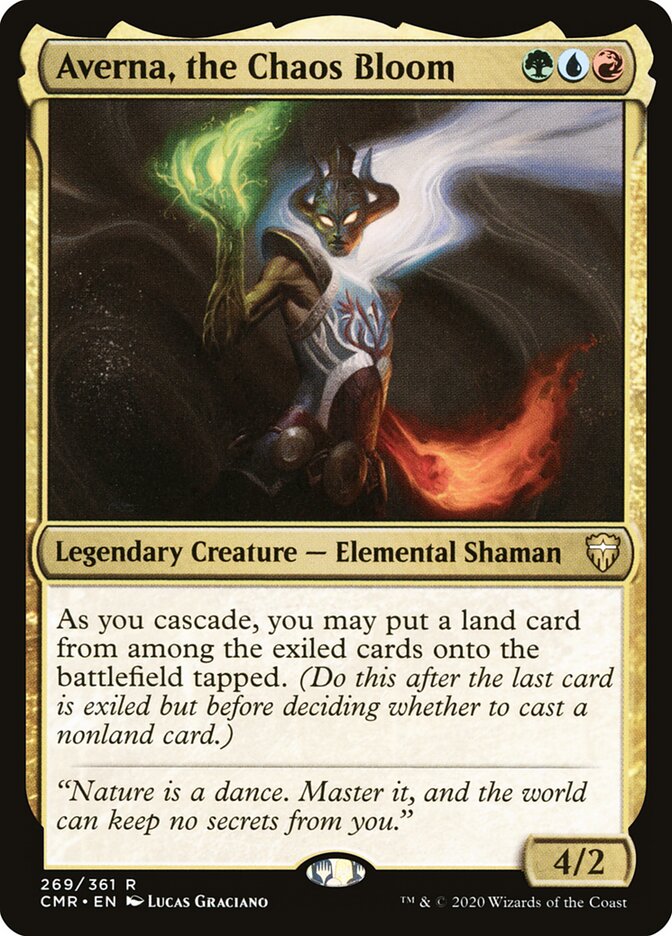Averna, the Chaos Bloom - Commander Legends (Rare) [CMR-269] Image principale du produit