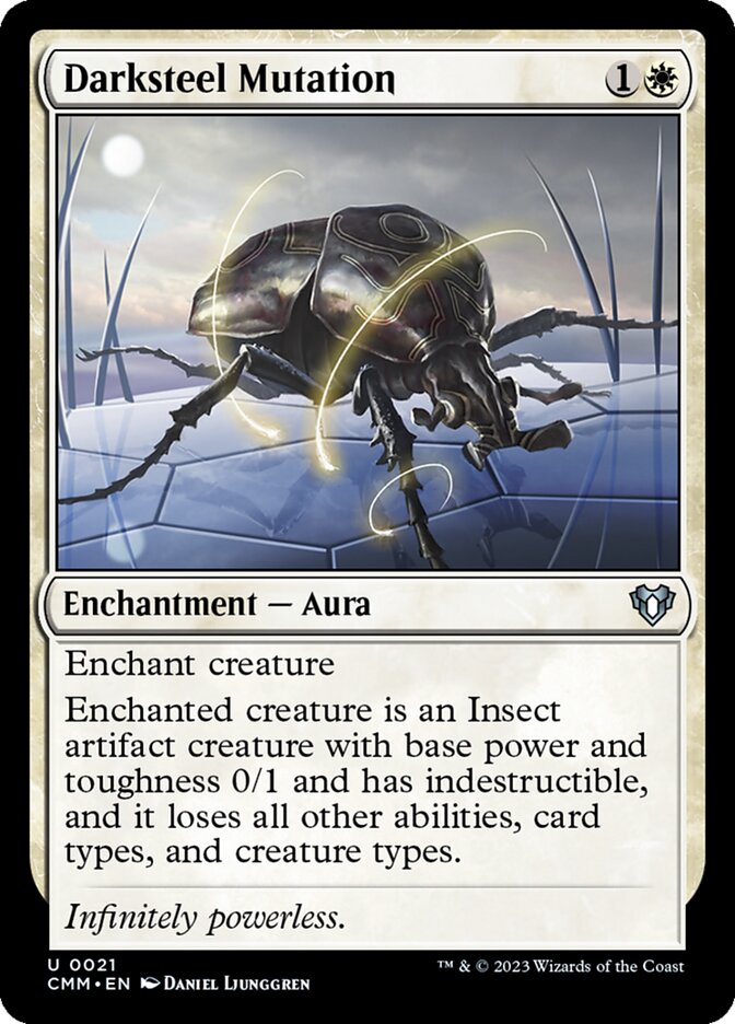 Magic-kaart Darksteel Mutation CMM-21 uit Commander Masters (Uncommon)