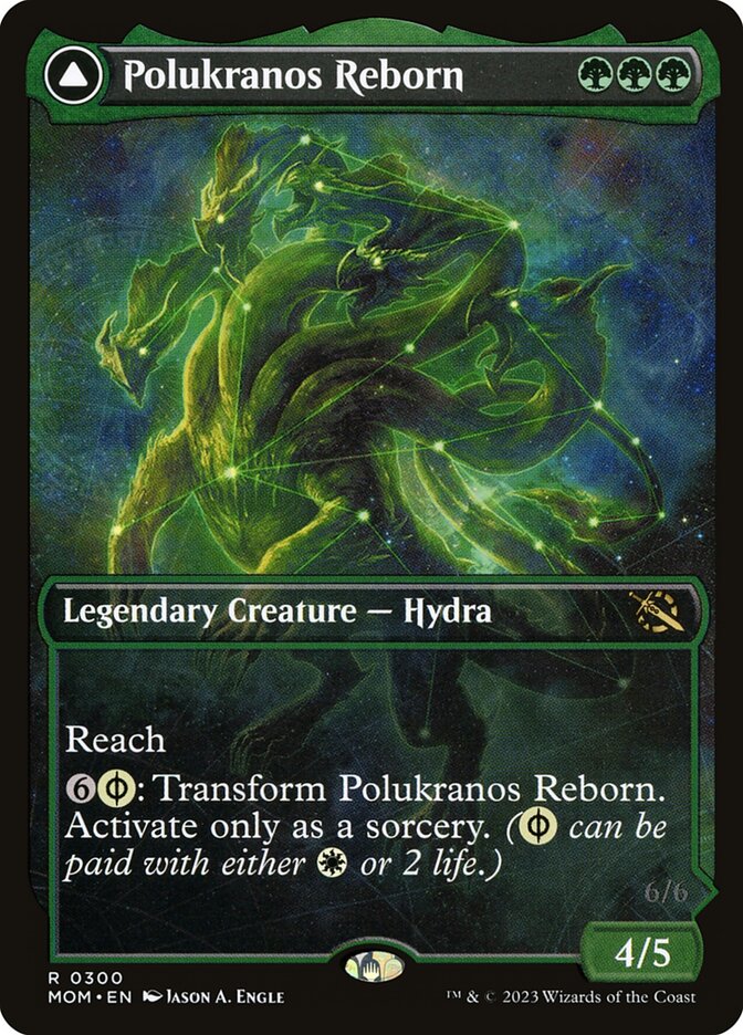 Magic-kaart Polukranos Reborn MOM-300 uit March of the Machine (Rare) Image principale du produit