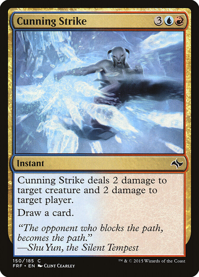 Cunning Strike - Fate Reforged (Common) [FRF-150] Main image