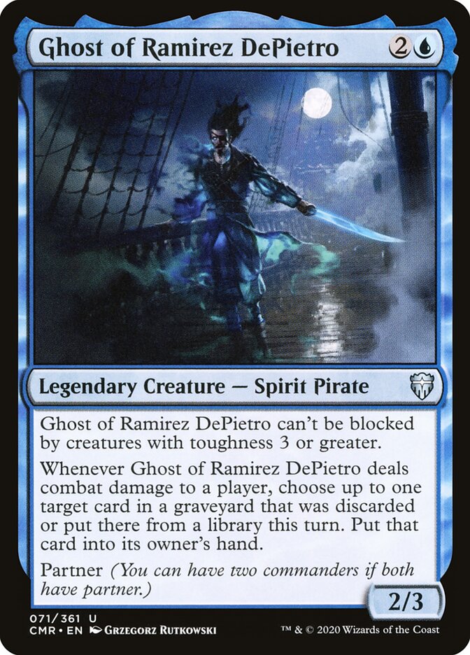 Ghost of Ramirez DePietro - Commander Legends (Uncommon) [CMR-71]