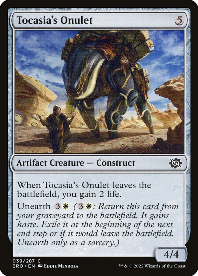 Tocasia's Onulet - The Brothers' War (Common) [BRO-39]