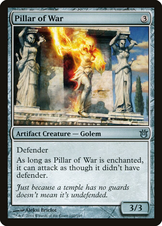 Pillar of War - Born of the Gods (Uncommon) [BNG-160]