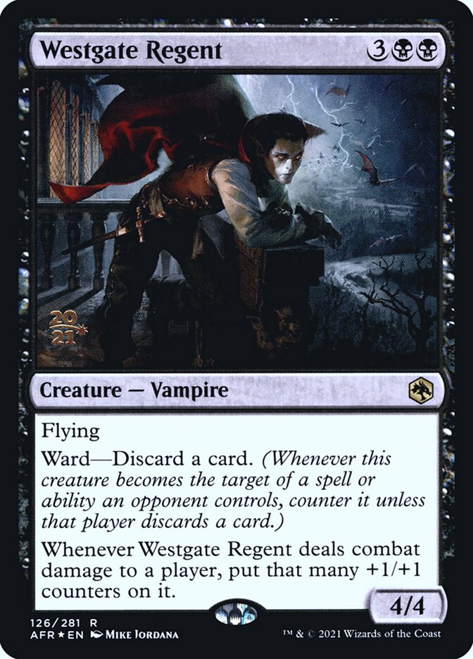 Magic-kaart Westgate Regent PAFR-126 uit Adventures in the Forgotten Realms: Promos (Rare)