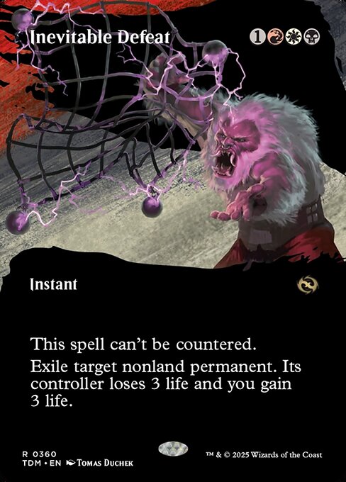 Inevitable Defeat – Tarkir: Dragonstorm (TDM-360) Magic: The Gathering card | LC-REM-20260804-15401848963404-e4f049ce-6bc7-437d-a530-8c4278151569