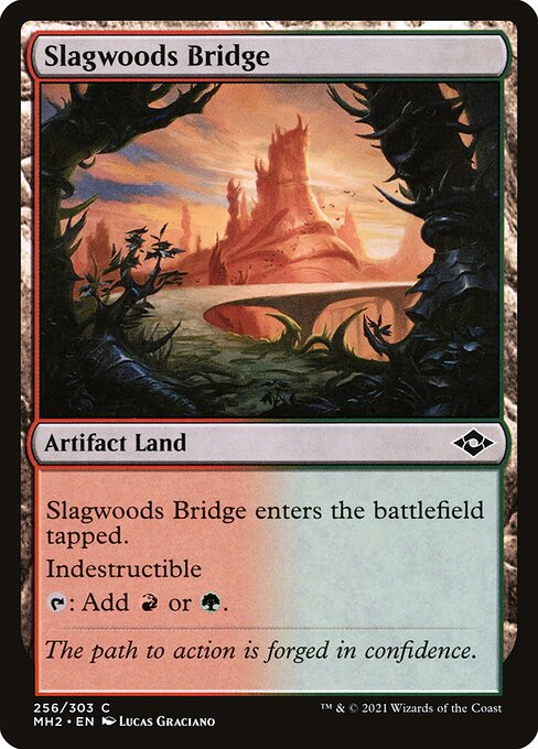 Slagwoods Bridge – Modern Horizons 2 (MH2-256) Magic: The Gathering card