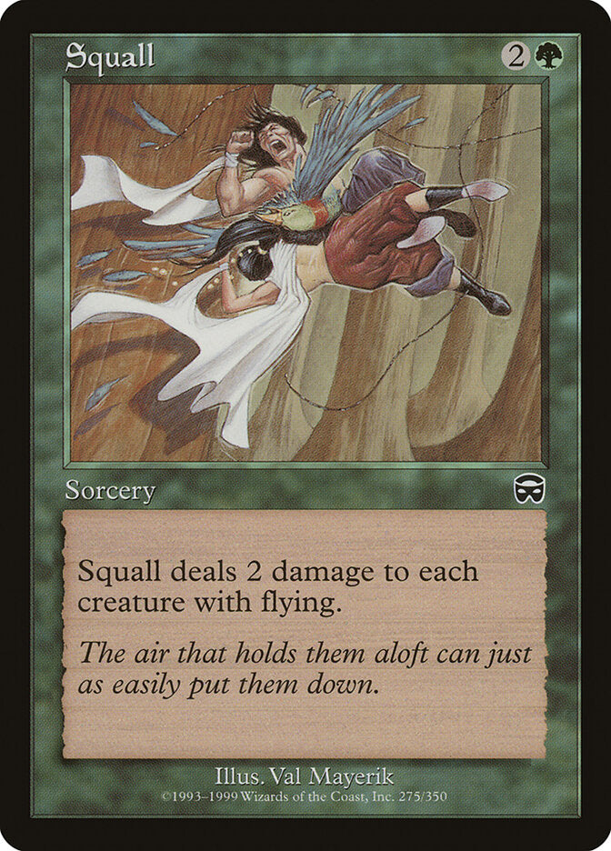 Magic-kaart Squall MMQ-275 uit Mercadian Masques (Common) Image principale du produit