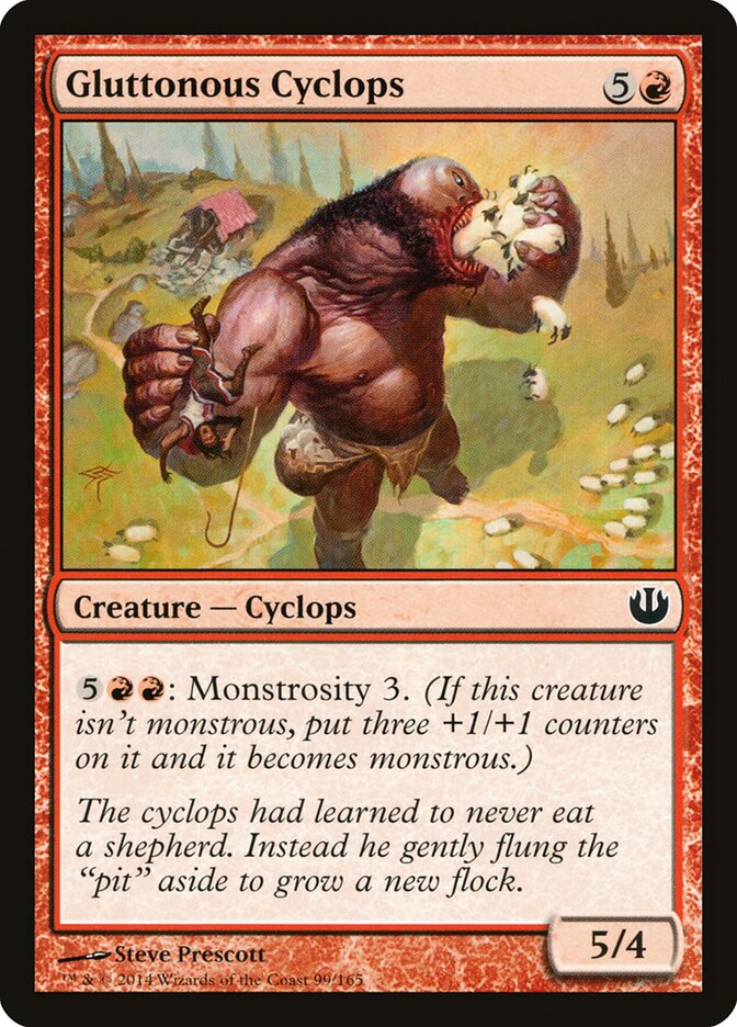 Gluttonous Cyclops - Journey into Nyx (Common) [JOU-99]