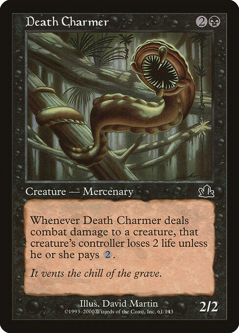 Death Charmer – Prophecy (PCY-61) Magic: The Gathering card | LC-REM-20260804-15526041289036-e58a303a-9f7a-43e7-bcba-c58b378a53ce Hoofdafbeelding