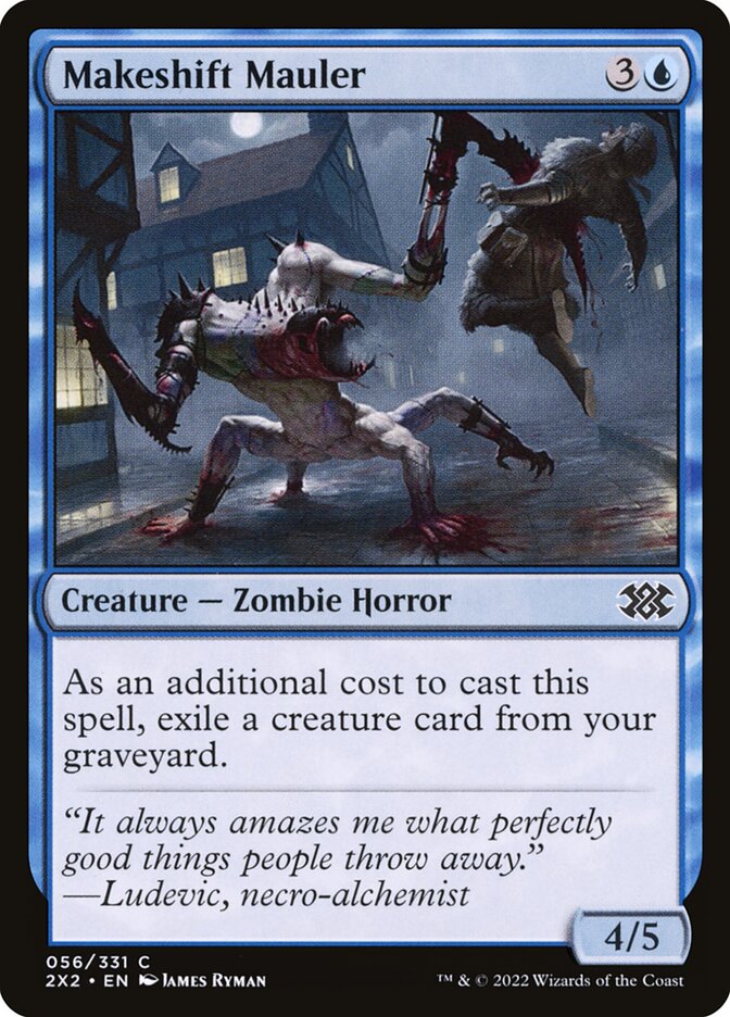 Makeshift Mauler - Double Masters 2022 (Common) [2X2-56]