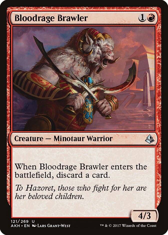Bloodrage Brawler - Amonkhet (Uncommon) [AKH-121]