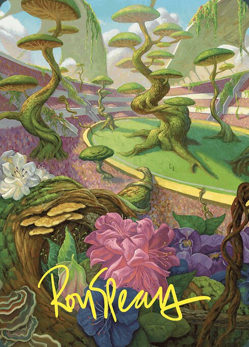Undergrowth Stadium // Undergrowth Stadium – Commander Masters Art Series (ACMM-49) Magic: The Gathering card | LC-REM-20260804-15150972731724-e61378e5-db2f-474e-a01a-7abc9a0b658e Hauptbild