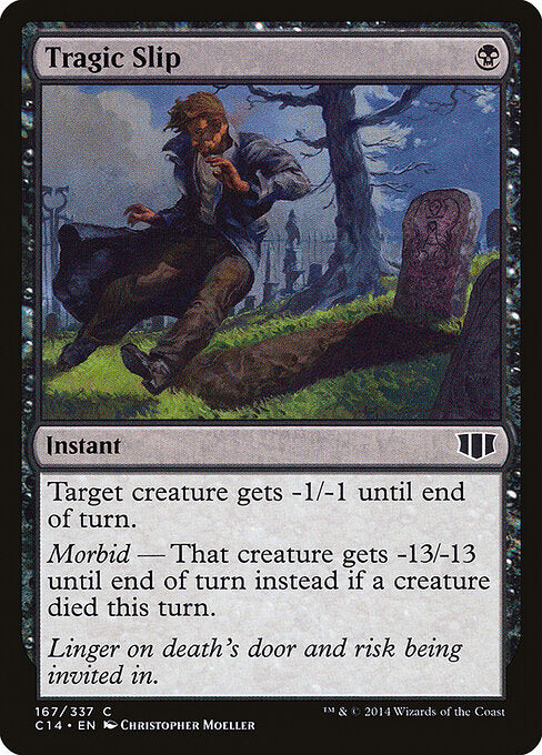 Tragic Slip – Commander 2014 (C14-167) Magic: The Gathering card | LC-REM-20260804-15151567044940-e620908f-6158-43a5-b7e1-0b2aa8d90396