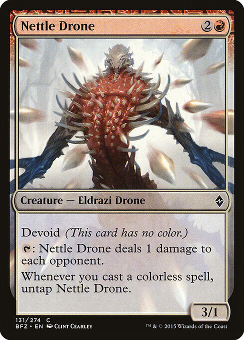 Nettle Drone – Battle for Zendikar (BFZ-131) Magic: The Gathering card