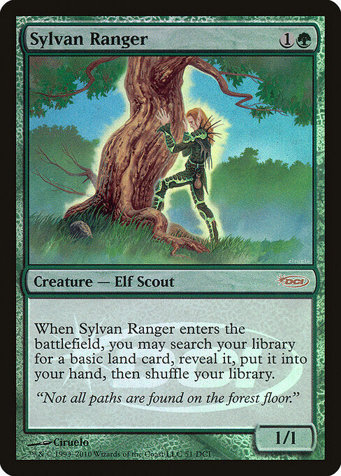 Sylvan Ranger – DCI Promos (DCI-51) Magic: The Gathering card | LC-REM-20260804-15151508128076-e63c5f75-e975-4355-bdac-4124a132ae13