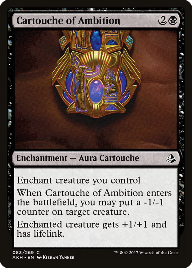 Cartouche of Ambition - Amonkhet (Common) [AKH-83] Hauptbild