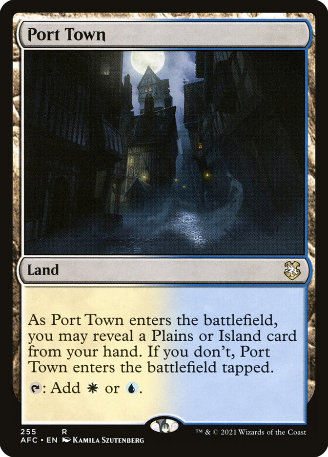 Port Town - Commander: Adventures in the Forgotten Realms (Rare) [AFC-255] Hauptbild
