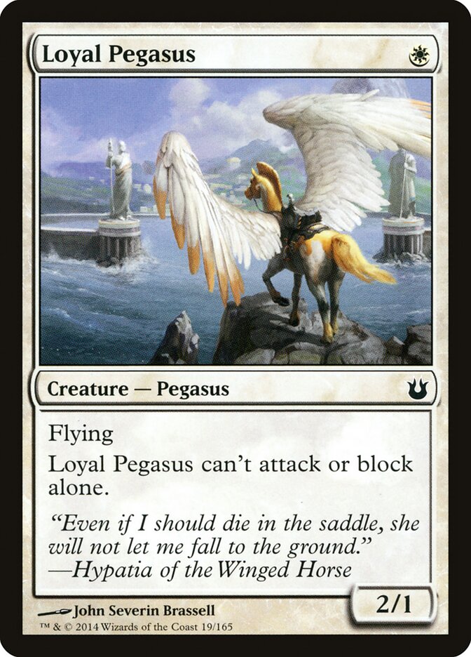 Loyal Pegasus - Born of the Gods (Common) [BNG-19]