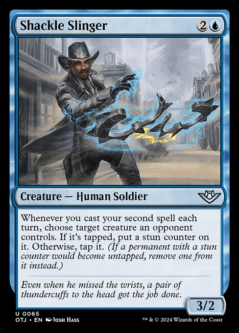 Shackle Slinger – Outlaws of Thunder Junction (OTJ-65) Magic: The Gathering card