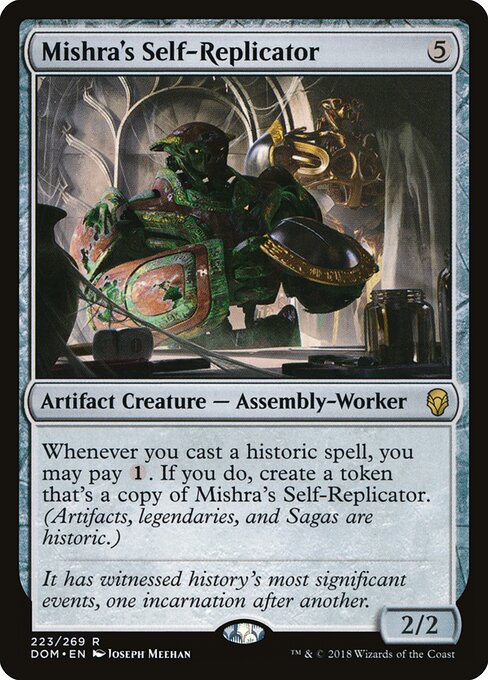 Mishra's Self-Replicator – Dominaria (DOM-223) Magic: The Gathering card
